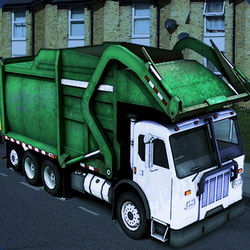 City Garbage Truck - Online Game